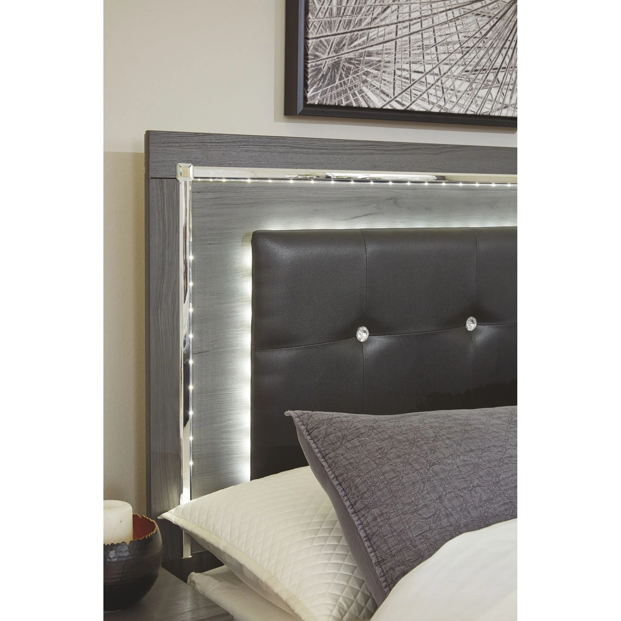 Lodanna Storage Panel Bed