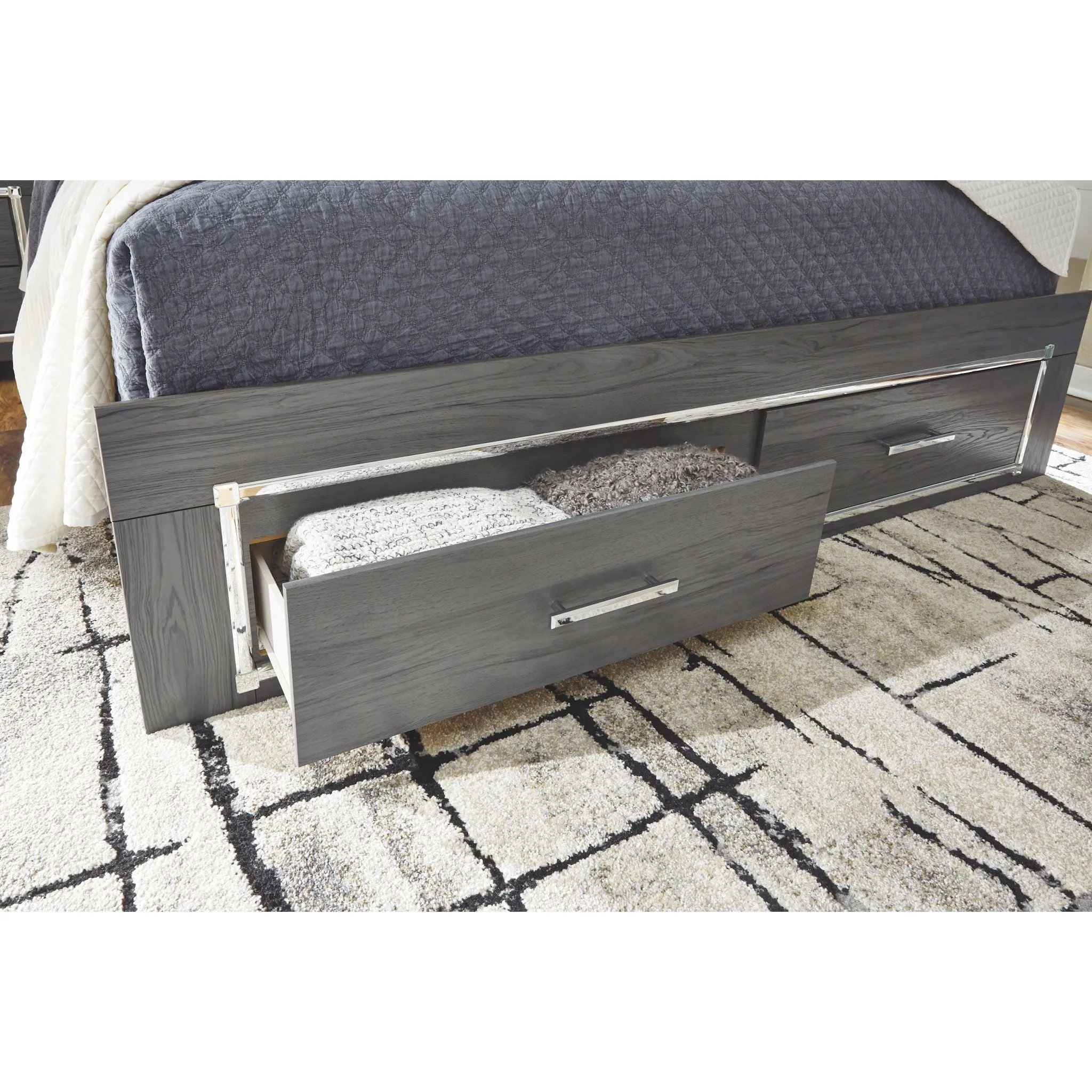 Lodanna Storage Panel Bed