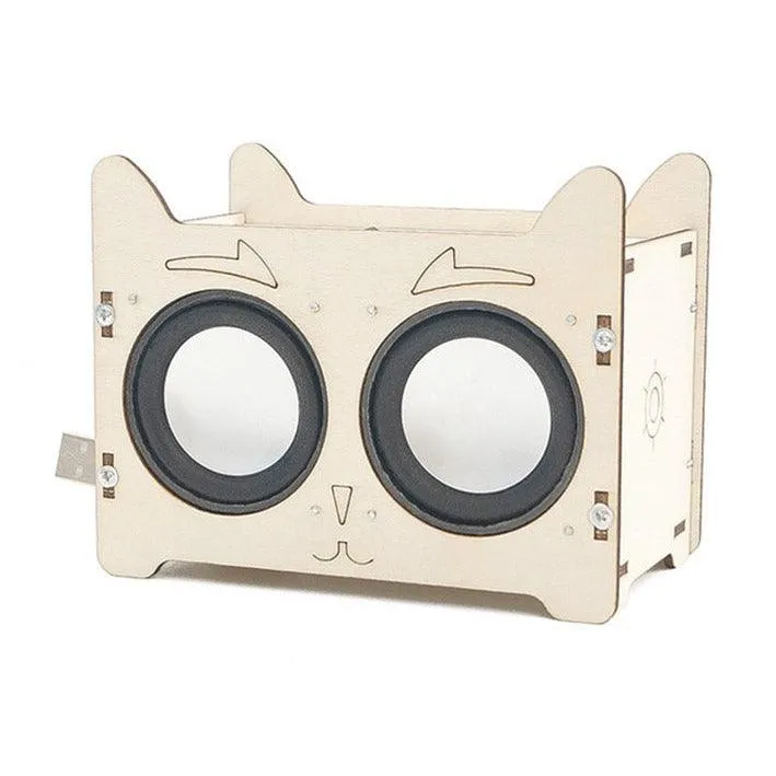 Lucky Cat DIY Wireless Bluetooth Speaker Educational Electronic Science Experiment Production Kit STEM