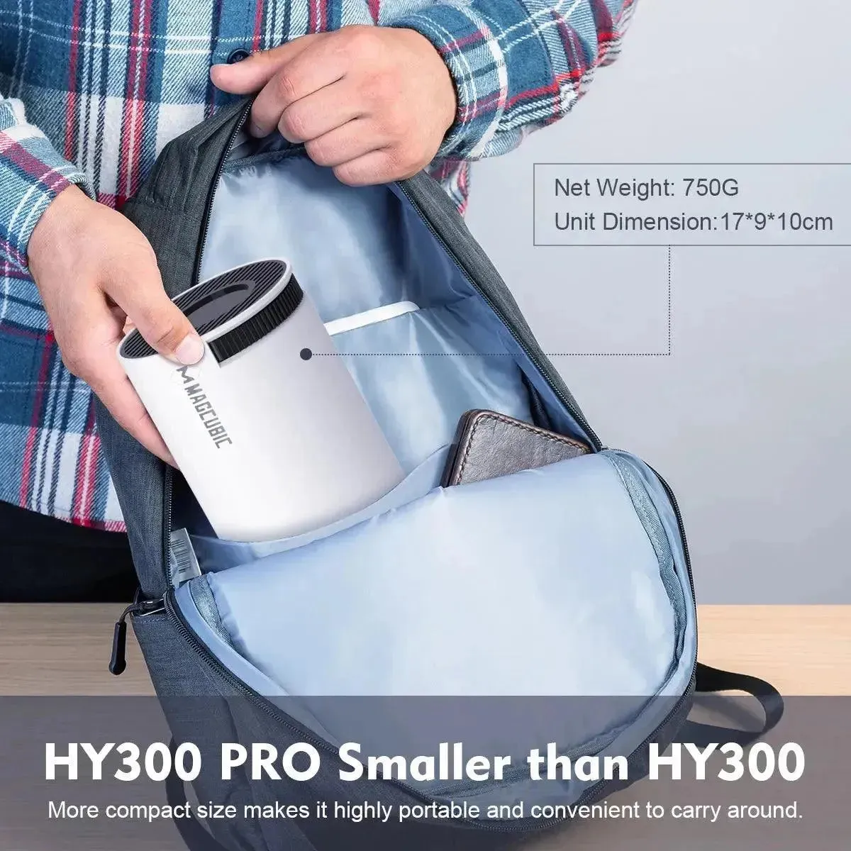 Magcubic HY300 Pro 4K Projector with Android 11