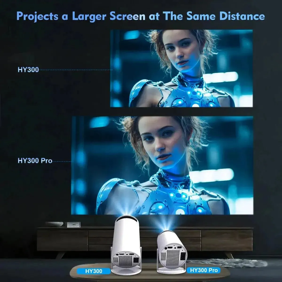 Magcubic HY300 Pro 4K Projector with Android 11