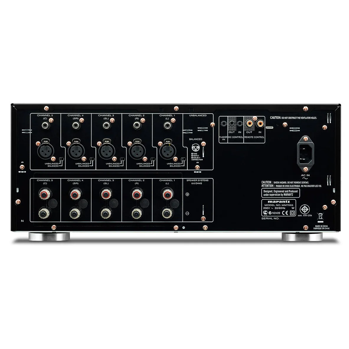 Marantz OPEN BOX  MM7055 5-Channel Power Amplifier-Excellent Condition