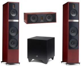 Martin Logan Motion 60XTi Floorstanding Speakers Pair with Motion 50XTi Center Speaker and Dynamo 800X Powered 10" Subwoofer Bundle
