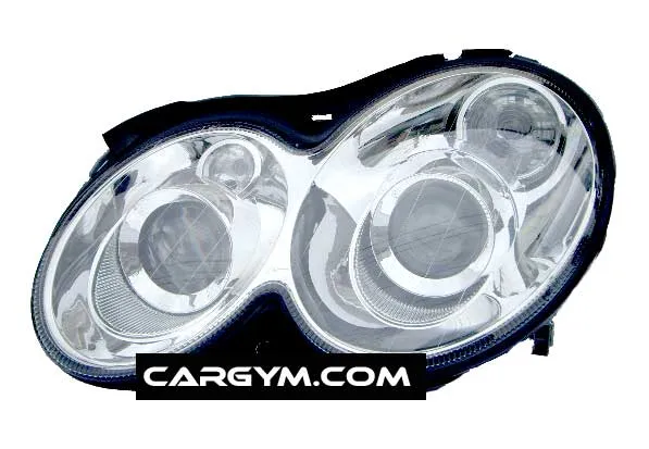 Mercedes-Benz W209 CLK 2003-2009 Chrome Dual Projector Headlight