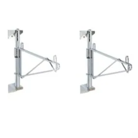 Metro SW25C Wall Mount End Unit Kit, Supports Three 14" Shelf Levels
