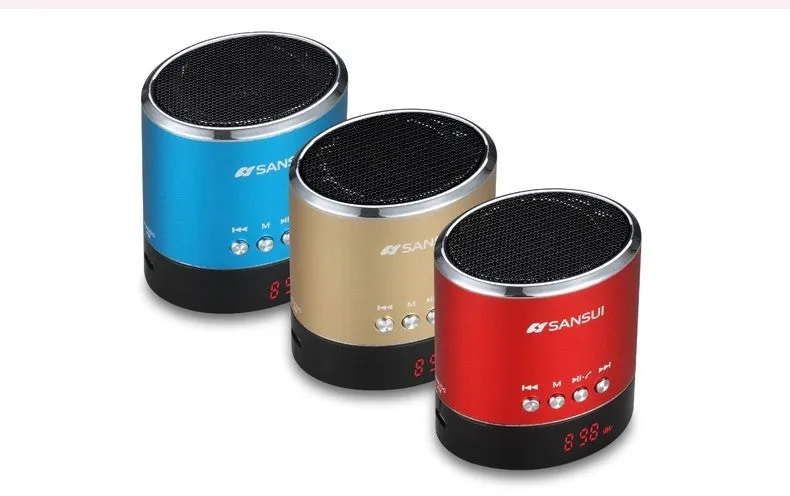 Mini bluetooth speaker portable wireless speaker for MP3/ipad/iphone support call with built-in battery