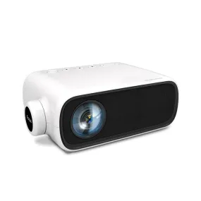 Mini LED WIFI Projector [100 ANSI Lumens] 1080P Supported [WiFi Screen Mirroring] [Support MiraCast /DLAN] Home Theater Portable Video Projector