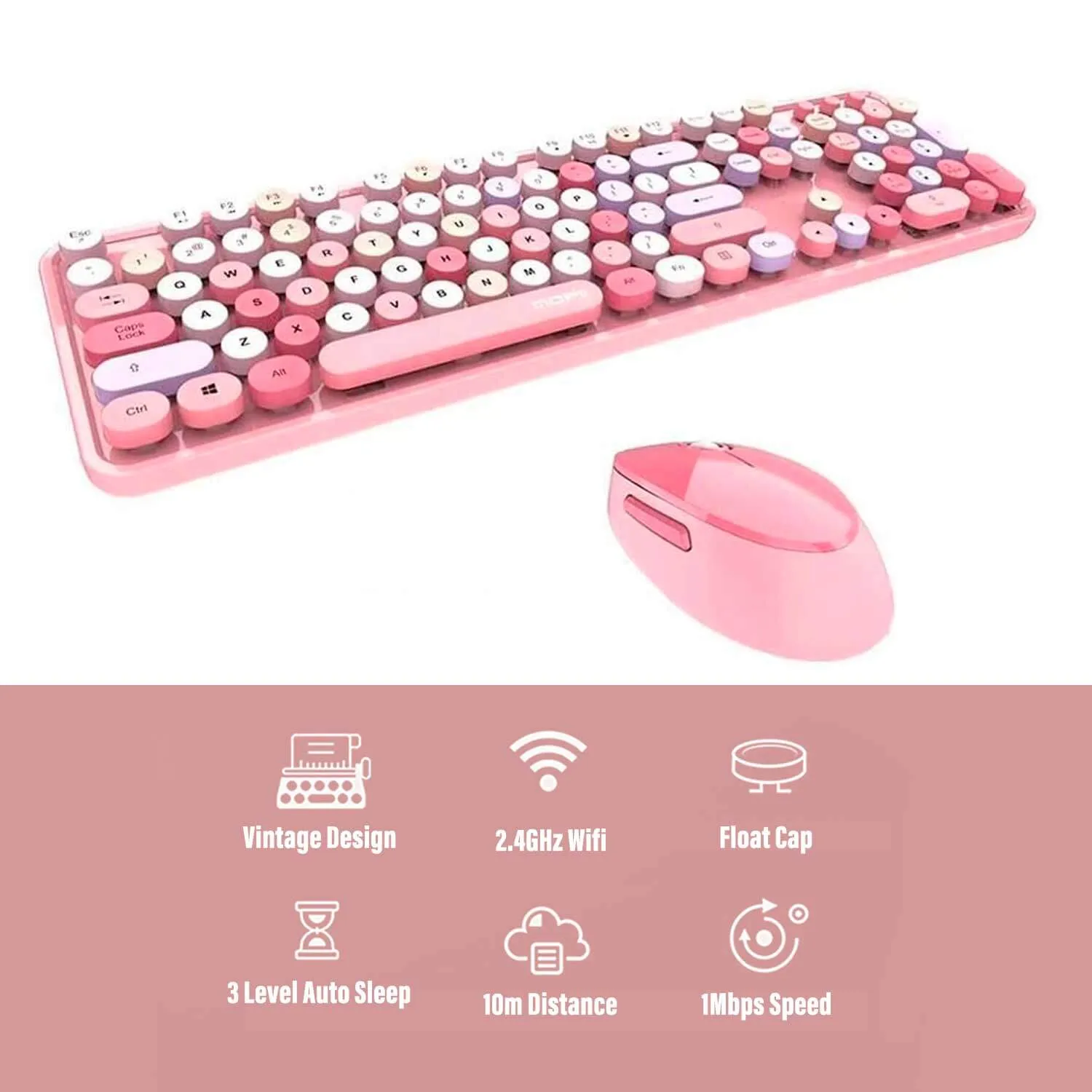 Mofii Wireless Keyboard and Mouse Combo