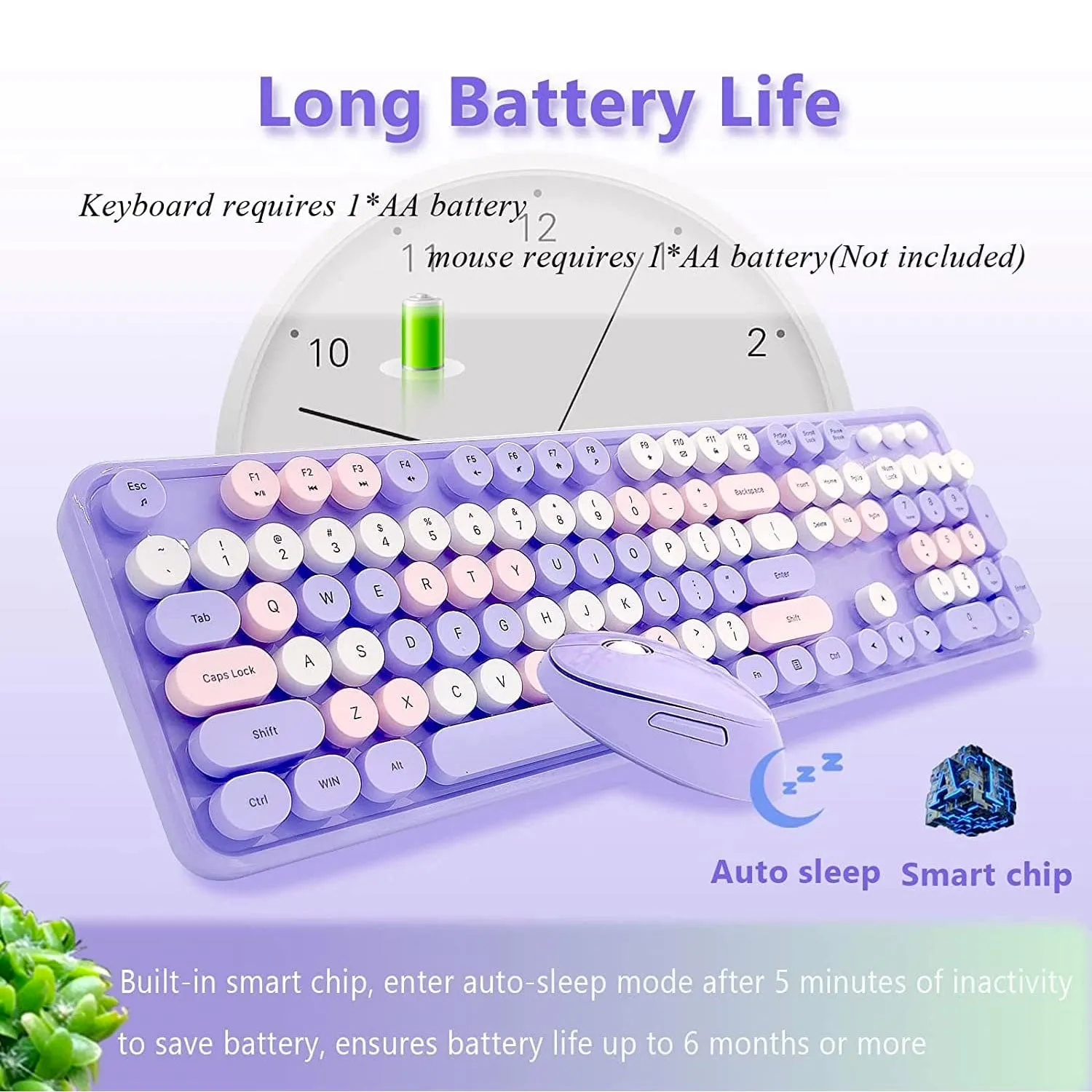 Mofii Wireless Keyboard and Mouse Combo