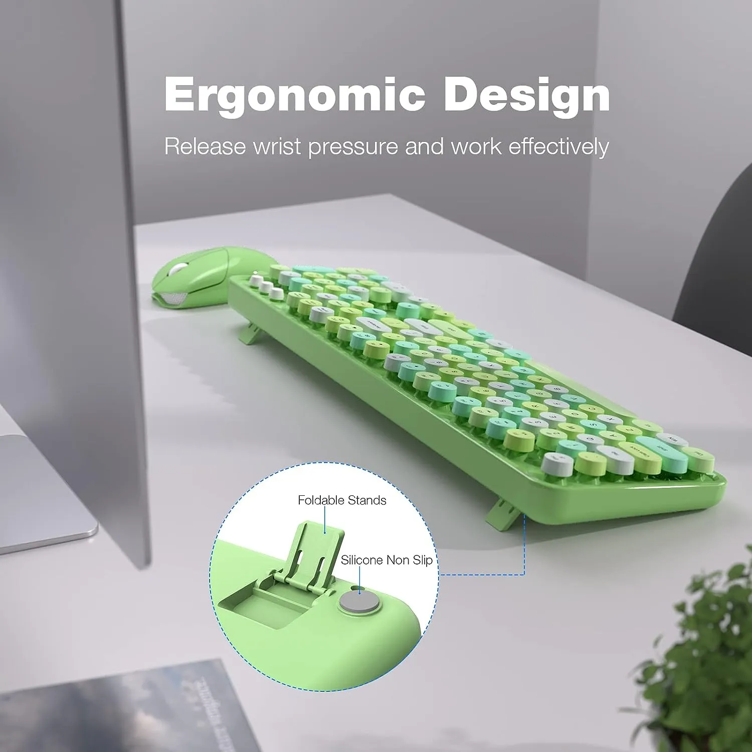 Mofii Wireless Keyboard and Mouse Combo
