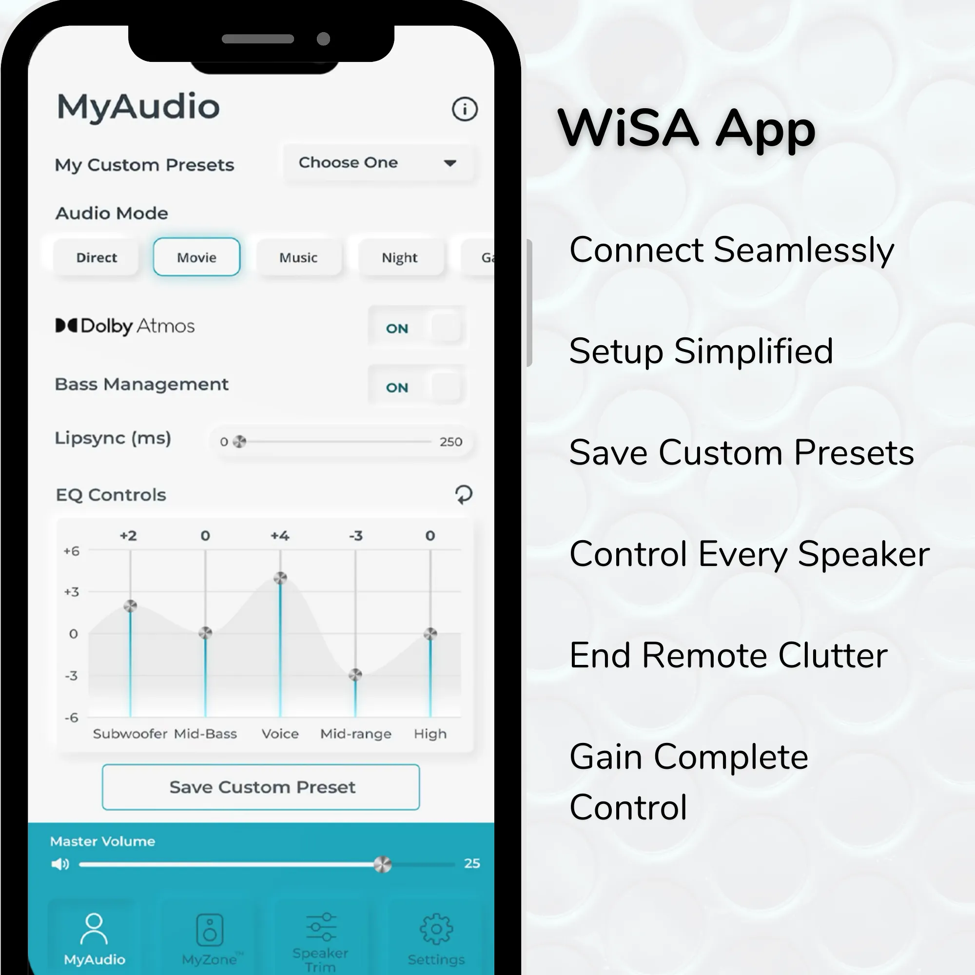Monaco 5.1.2 with WiSA SoundSend (R)