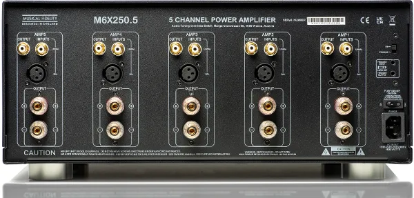 Musical Fidelity M6X 250.5 5 Channel Power Amplifier