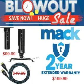 Must Have Accessory Bundle For Panasonic Projectors Under 64LBS