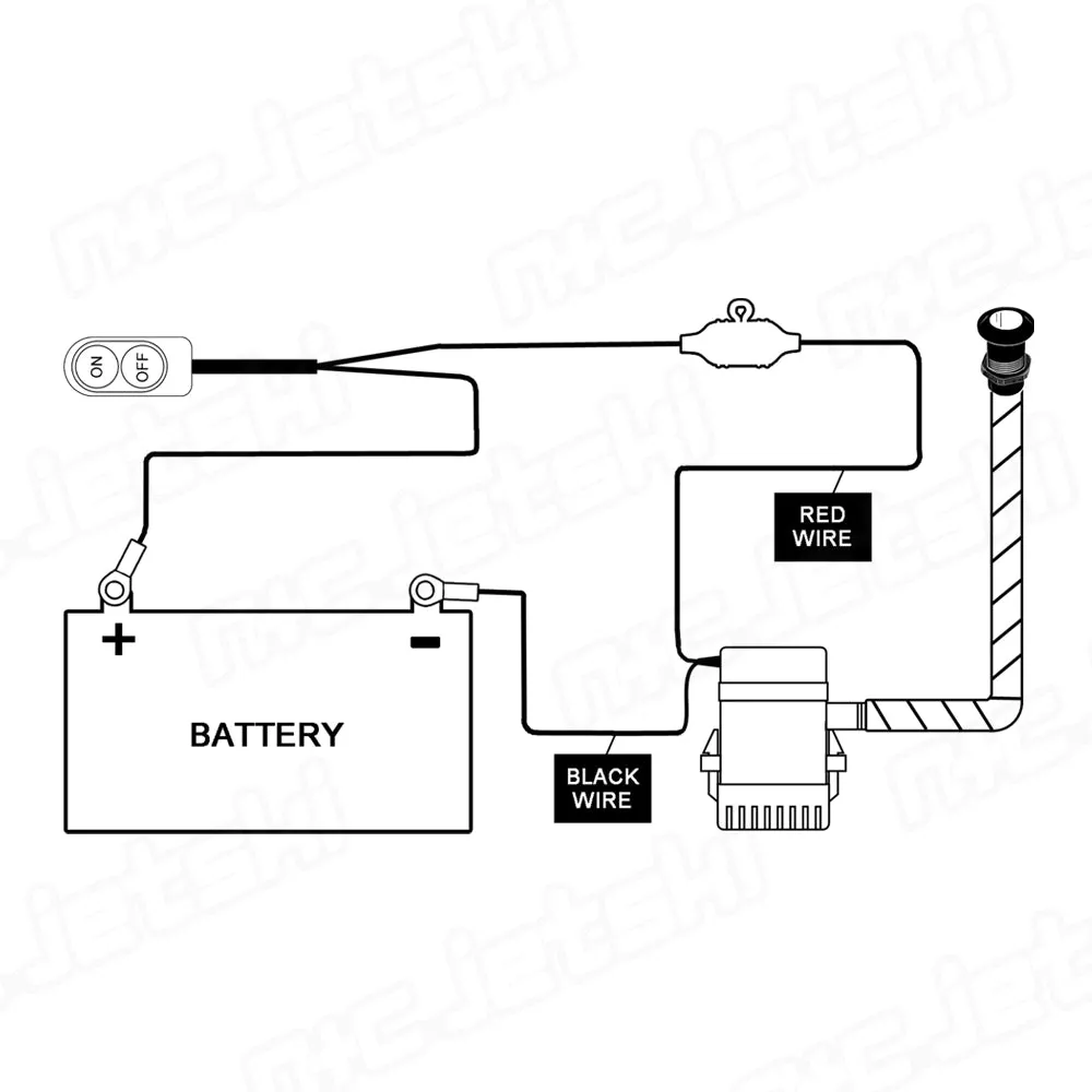N&C JET SKI Kawasaki Stand up Bilge Pump Kit