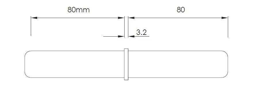 NANORAIL® 25X21MM JOINER 316 STAINLESS STEEL