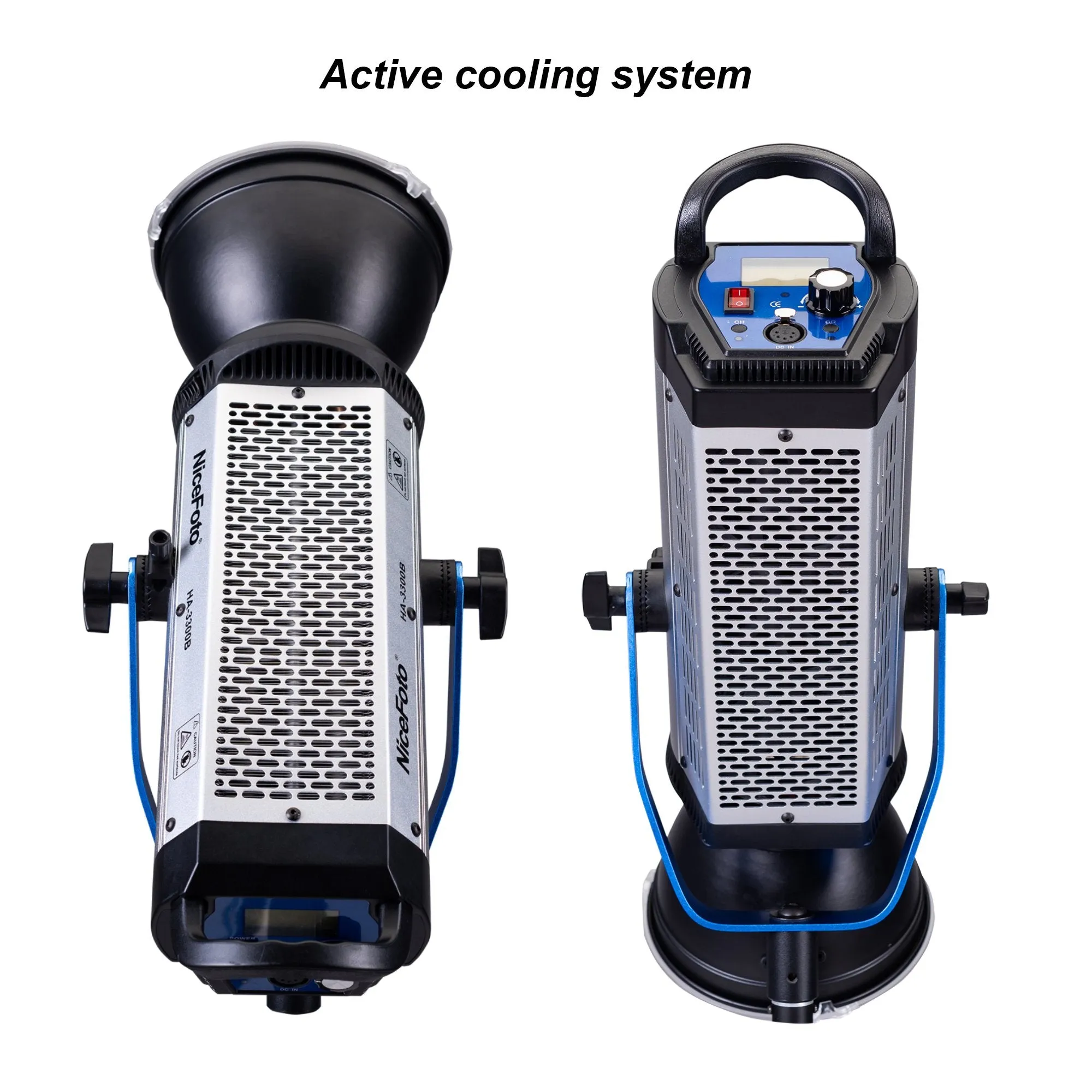 Nicefoto HA-3300B 330W 5500K Daylight COB LED Video Studio Light (Bowens Mount)