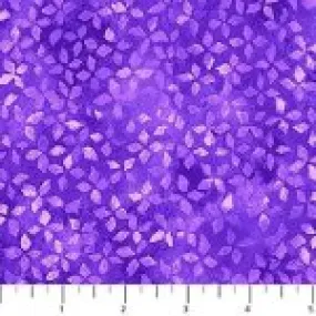 Northcott Ambience Artisan Texture - Petal in Dark Violet