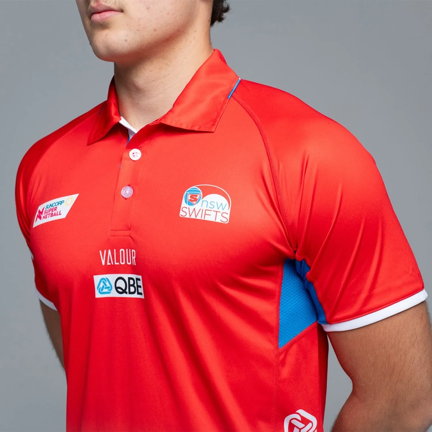 NSW Swifts Men's Replica Polo