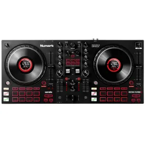 Numark MIXTRACKPLATFX 4-Deck DJ Controller with Jog Wheel Displays