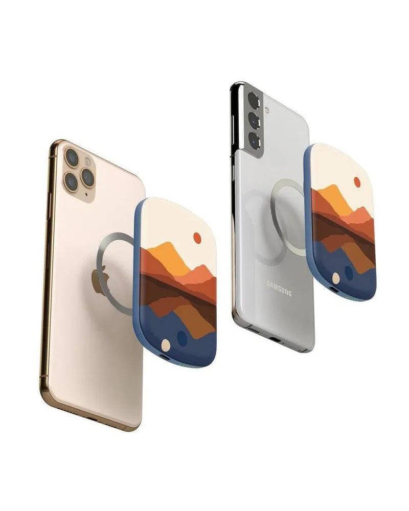 Opposites Attract | Day & Night Colorblock Mountains Power Pod