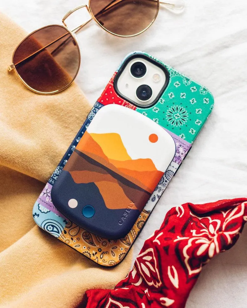 Opposites Attract | Day & Night Colorblock Mountains Power Pod