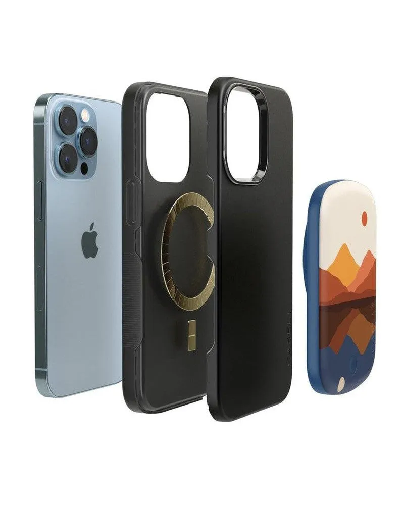 Opposites Attract | Day & Night Colorblock Mountains Power Pod