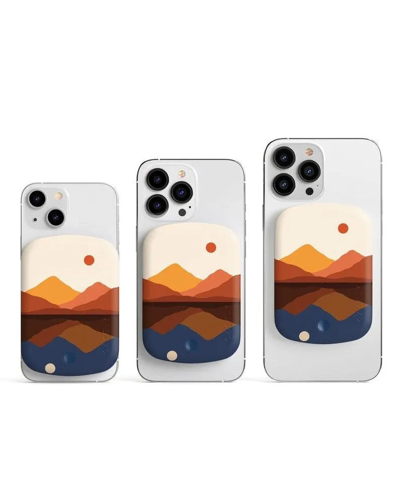 Opposites Attract | Day & Night Colorblock Mountains Power Pod