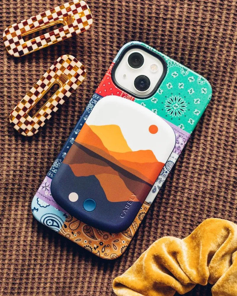 Opposites Attract | Day & Night Colorblock Mountains Power Pod