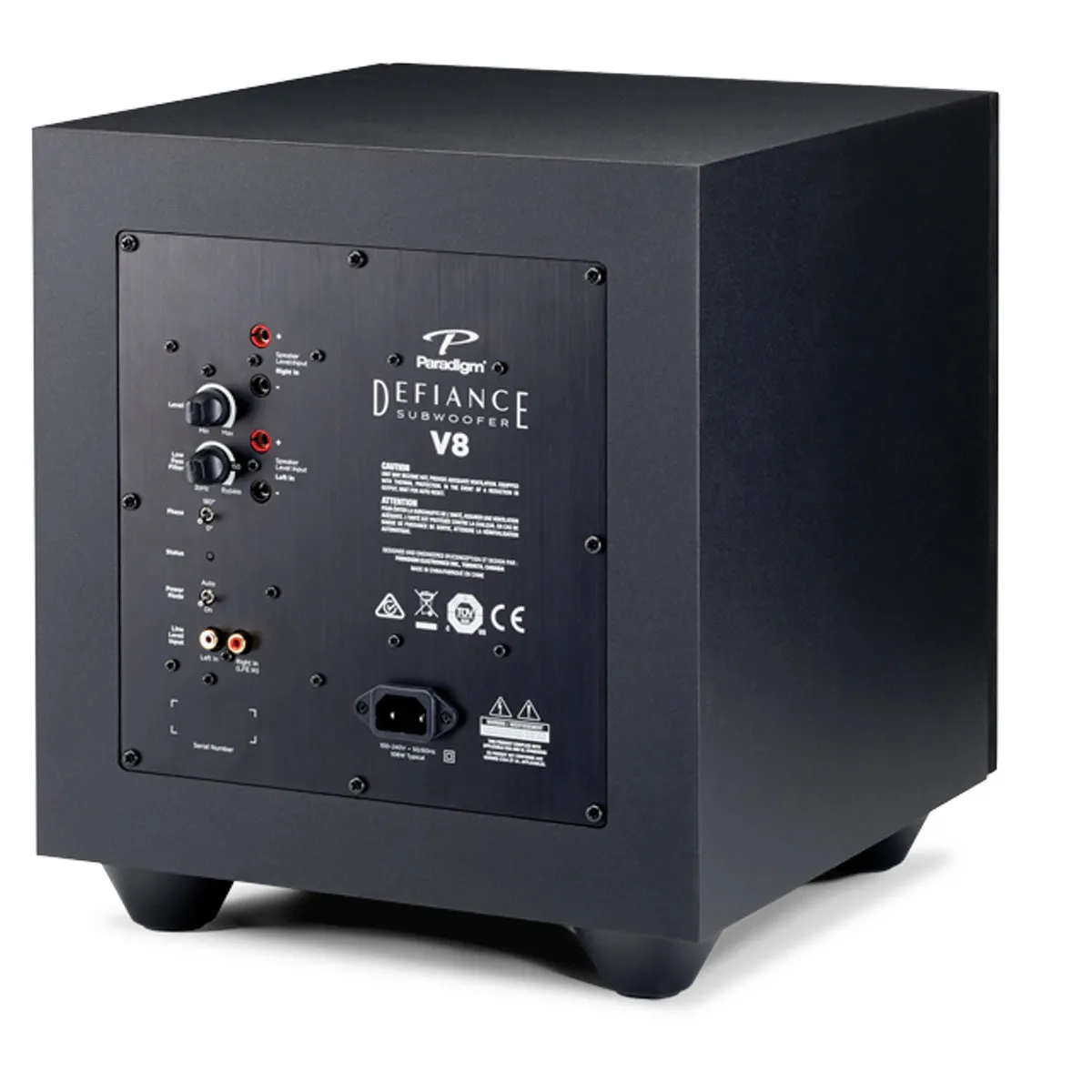 Paradigm OPEN BOX Defiance V8 Subwoofer - Excellent Condition