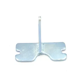 Patriot Air Conditioning Bracket - Head Mount - Steel - Chrome - Stock Compressor - Long Water Pump - Small Block Chevy