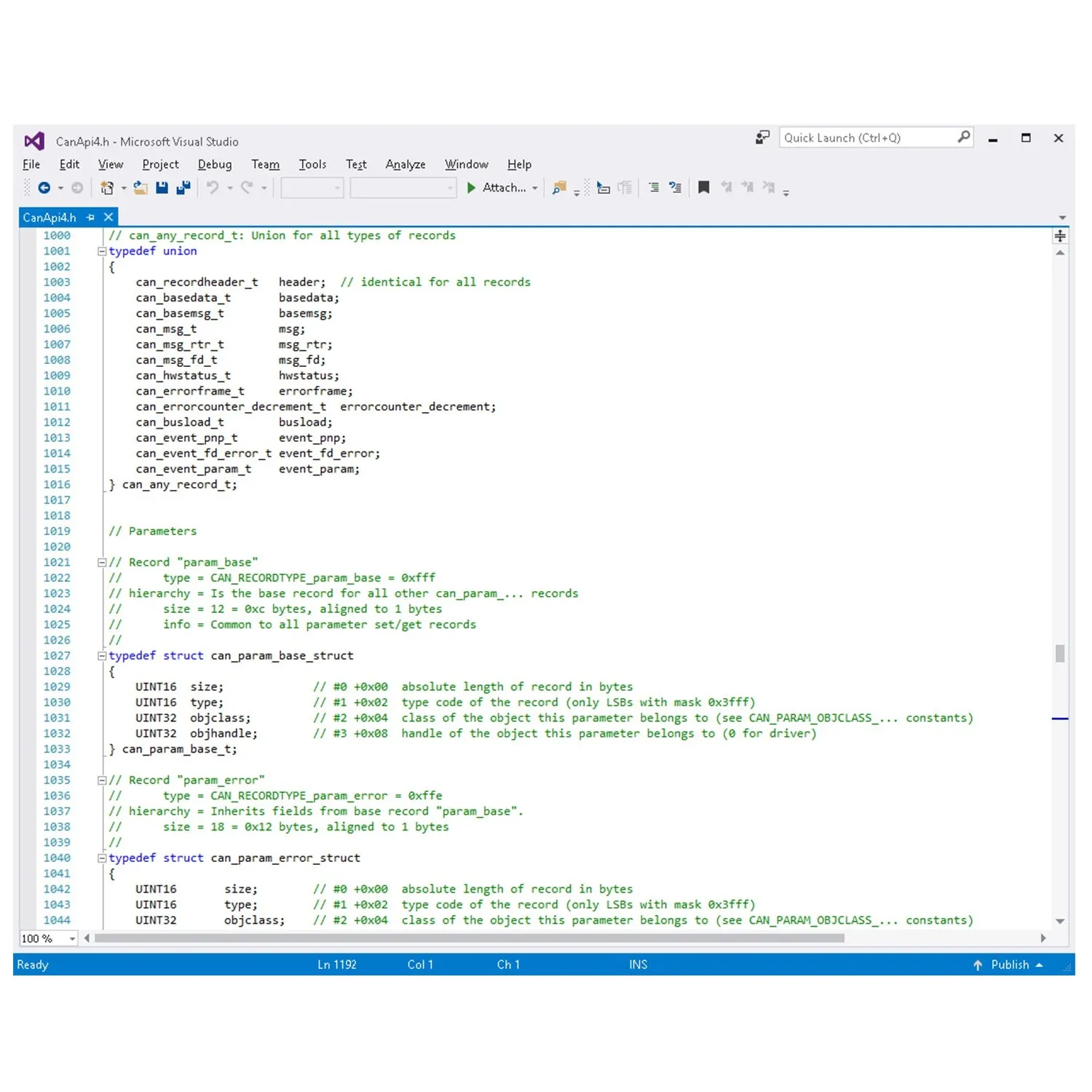 PCAN-Developer 4 : Software Development Package for CAN & CAN FD