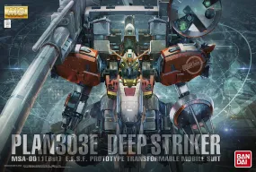 Plan303E Deep Striker Gundam Sentinel MG 1/100 Model Kit