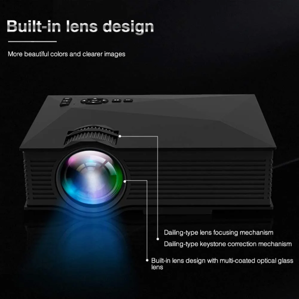 Portable Wifi Projector 1800 Lumens