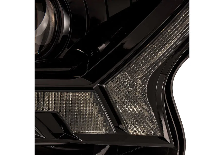 PRO-Series Projector Headlights Alpha-Black Fits 19-21 Ford Ranger