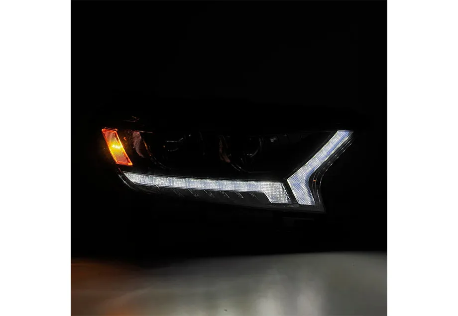 PRO-Series Projector Headlights Alpha-Black Fits 19-21 Ford Ranger
