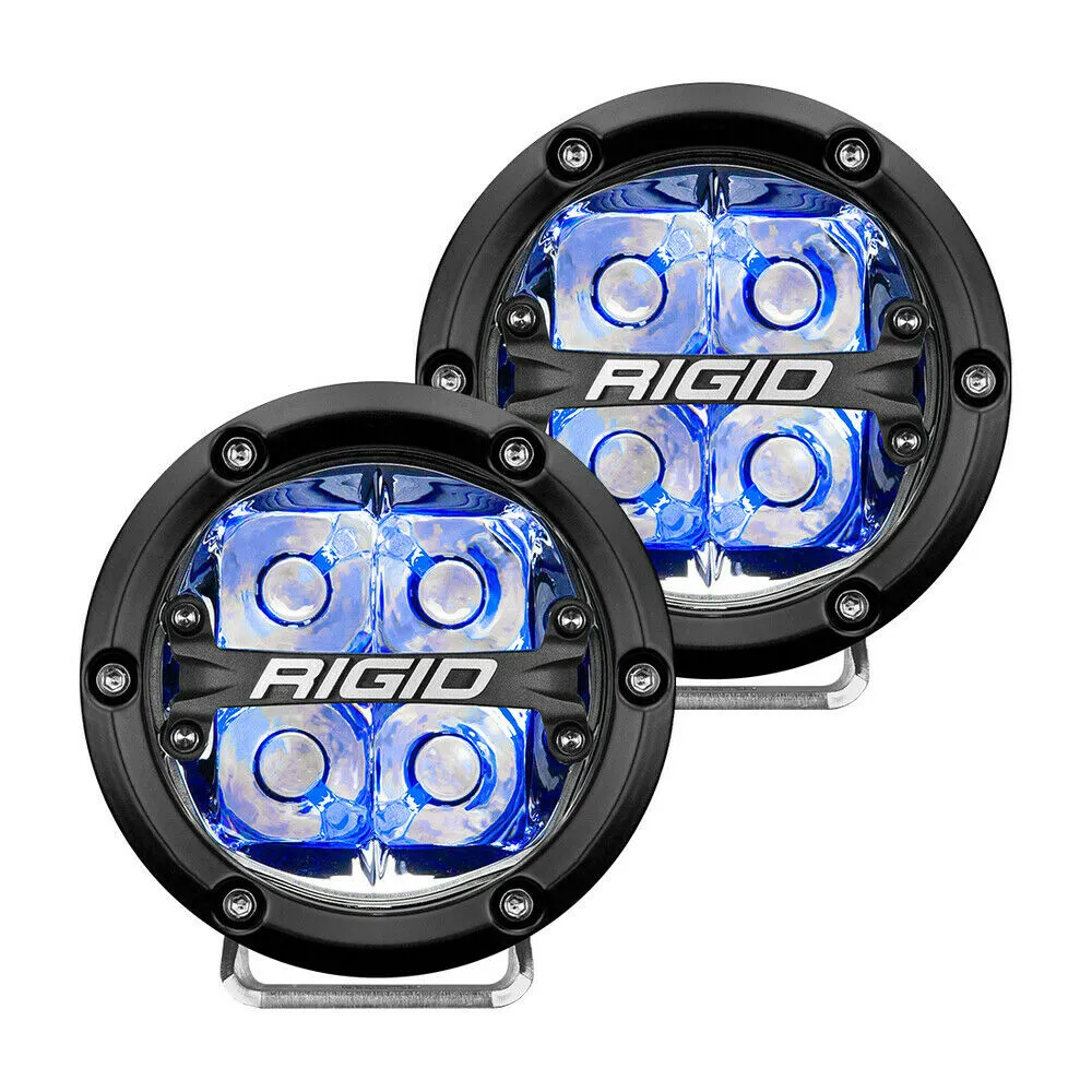 Rigid 360-Series 4" LED Off Road Fog Light Spot Beam-Pair