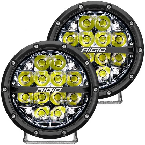 Rigid 360-Series 6" LED Off Road Fog Light Spot Beam-Pair