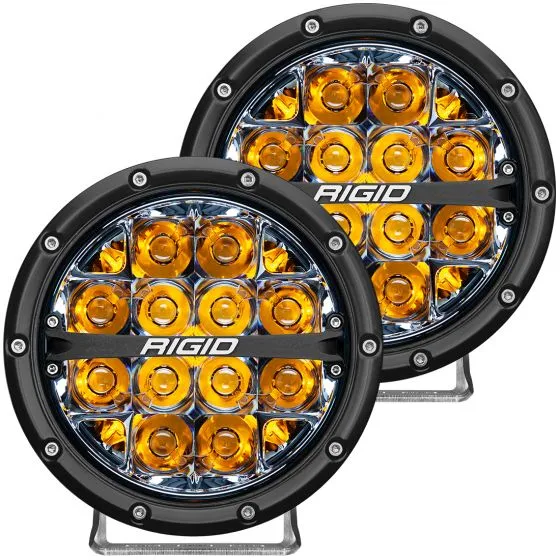 Rigid 360-Series 6" LED Off Road Fog Light Spot Beam-Pair