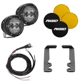 Rigid 4" 360-Series LED Ditch Light A-Pillar Kit | 2022-2025 Toyota Tundra