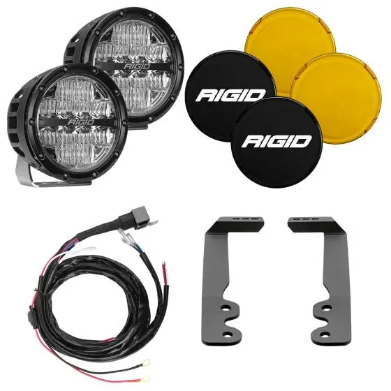 Rigid 6" 360-Series LED Ditch Light A-Pillar Kit | 2022-2025 Toyota Tundra
