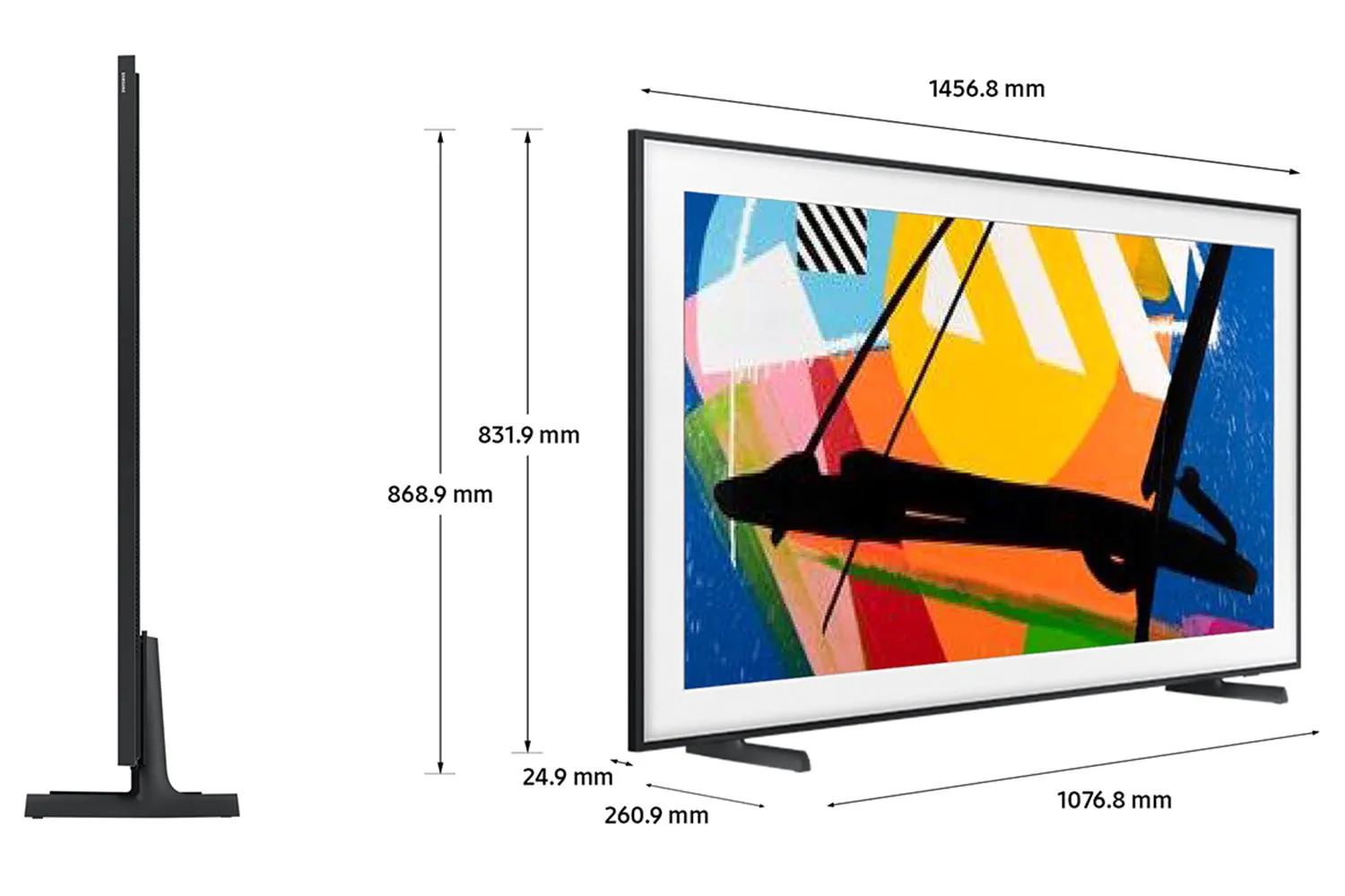 Samsung 65" The Frame Art Mode 4K HDR QLED Smart TV | QE65LS03DAUXXU