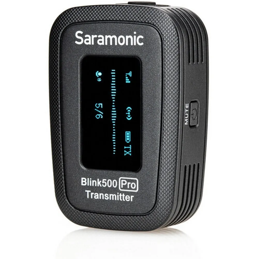 Saramonic Blink 500 Pro B2 2-Person Digital Camera-Mount Wireless Omni Lavalier Microphone System (2.4 GHz, Black)