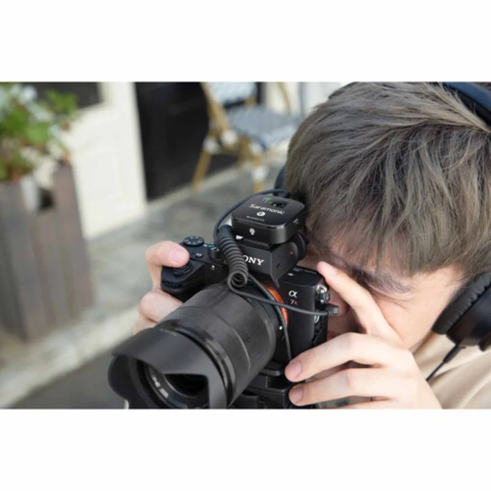 Saramonic Blink 900 B2 2-Person Digital Camera-Mount Wireless Omni Lavalier Microphone System (2.4 GHz, Black)