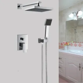 Shower Mixer Combination Square L005D -Set