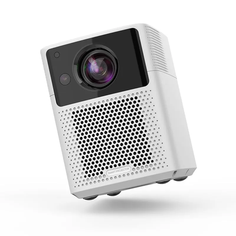 Smart Android Projector With 150 Inch Projector Screen 700ANSI Lumens Auto Focus & Auto Keystone