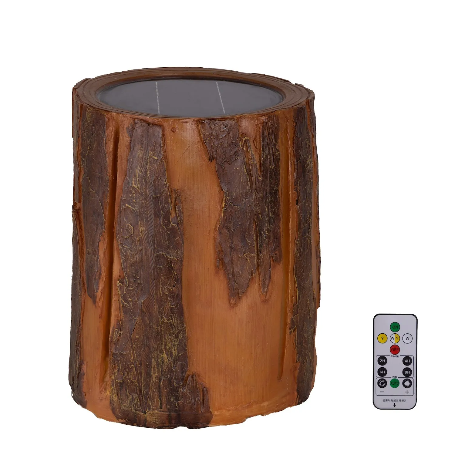 Solar Power illuminated Stub Outdoor Lights