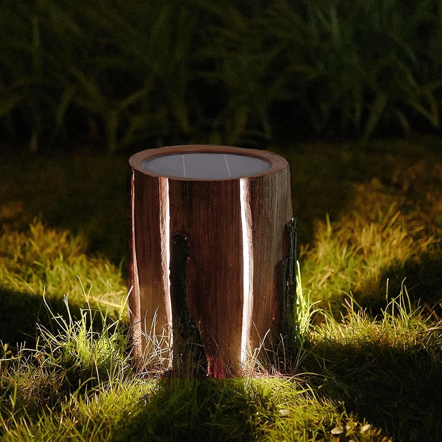Solar Power illuminated Stub Outdoor Lights