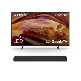 Sony KD43X75WLPU 43 Inch Bravia TV With HTA3000 3.1 channel Dolby Atmos Soundbar