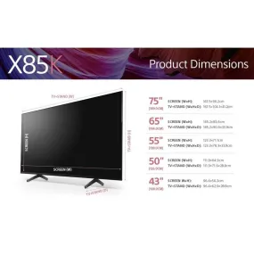 Sony KD50X85KU 50" 4K Ultra HD HDR Google TV