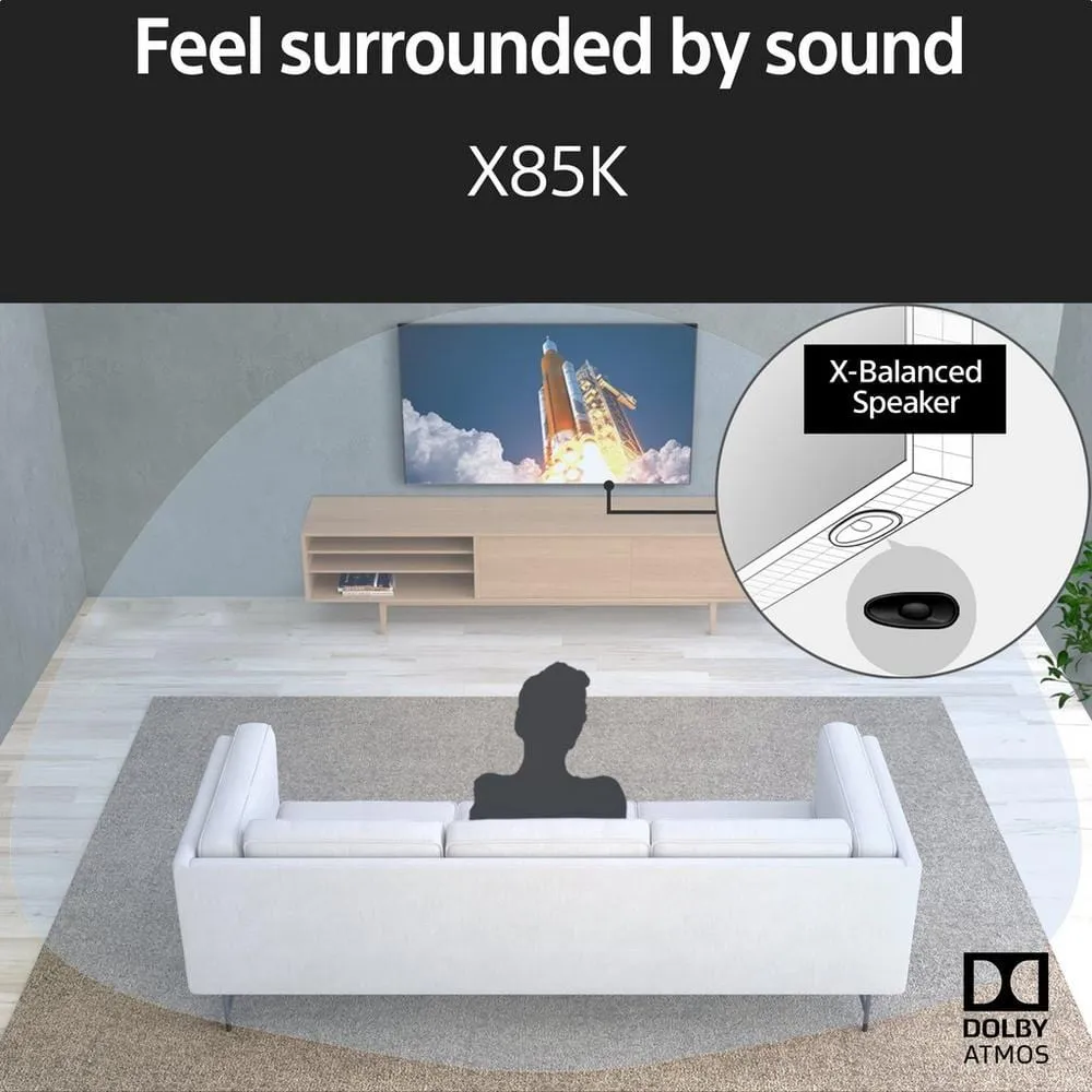 Sony KD65X85KU 65" 4K Ultra HD HDR Google TV